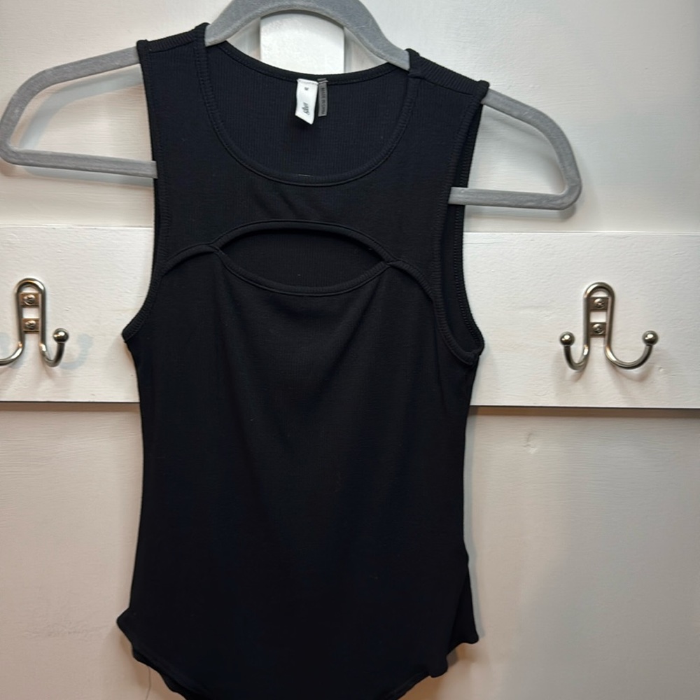 Black Fabrik bodysuit, tank top size M
